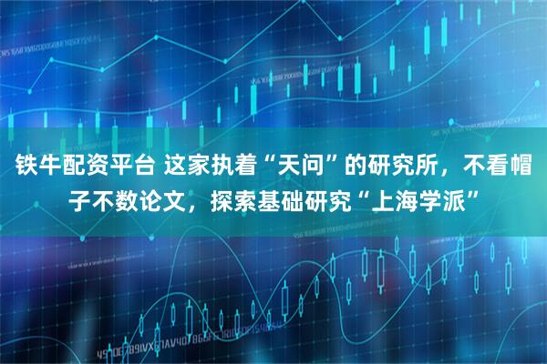 铁牛配资平台 这家执着“天问”的研究所,不看帽子不数论文,探索基础研究“上海学派”
