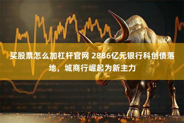 买股票怎么加杠杆官网 2886亿元银行科创债落地，城商行崛起为新主力